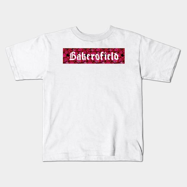 Bakersfield Flower Kids T-Shirt by Americansports